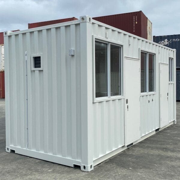 20 ft. Single-Use Steel Container with Glass Windows and AC - Image 1