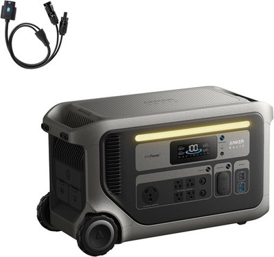 Anker SOLIX F3000 Portable Power Station 3072Wh 6000W Recharging Renewed - Image 1