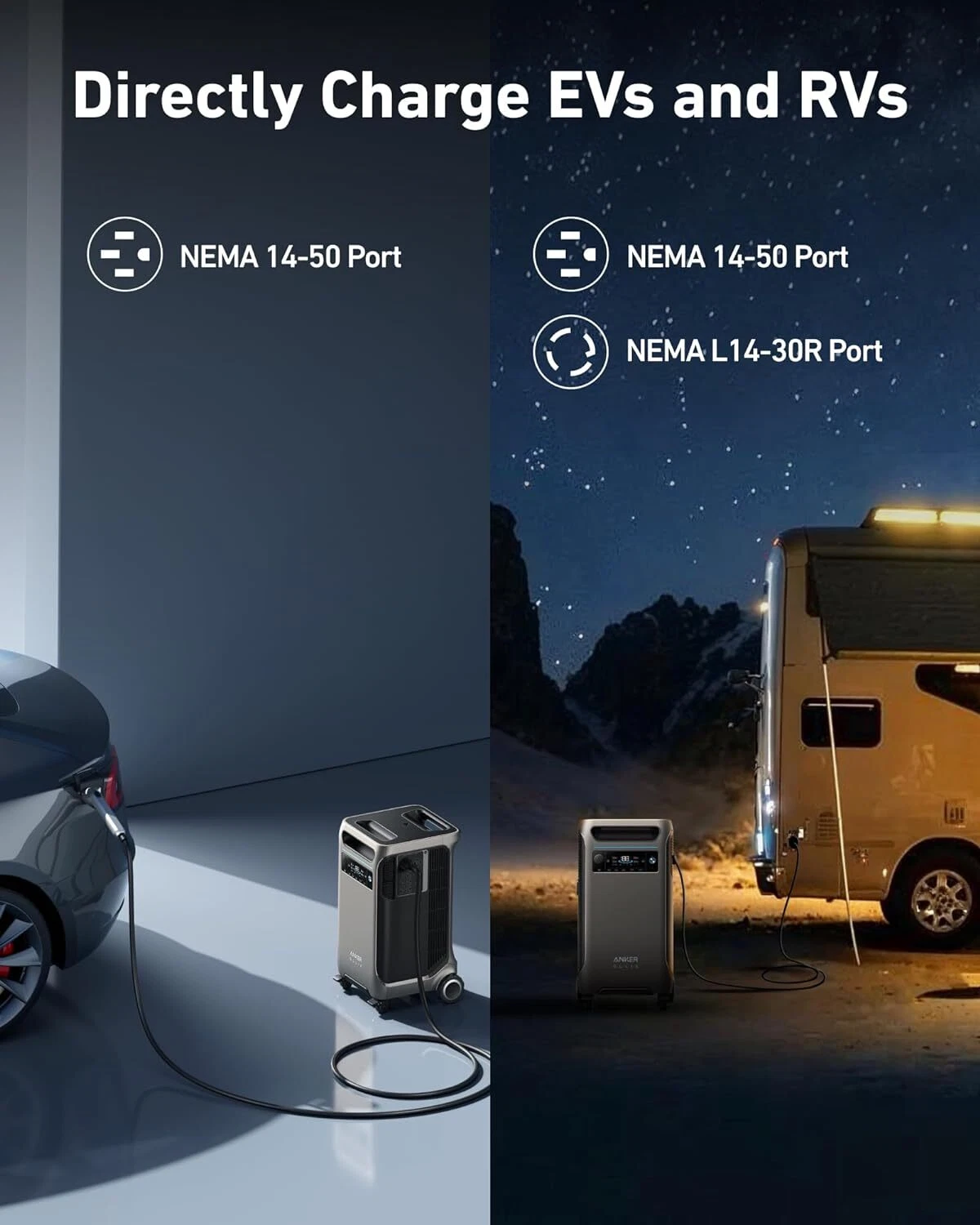 Anker SOLIX F3800 Portable Power Station 3840Wh LiFePO4 Solar Generator 6000W thumbnail 5