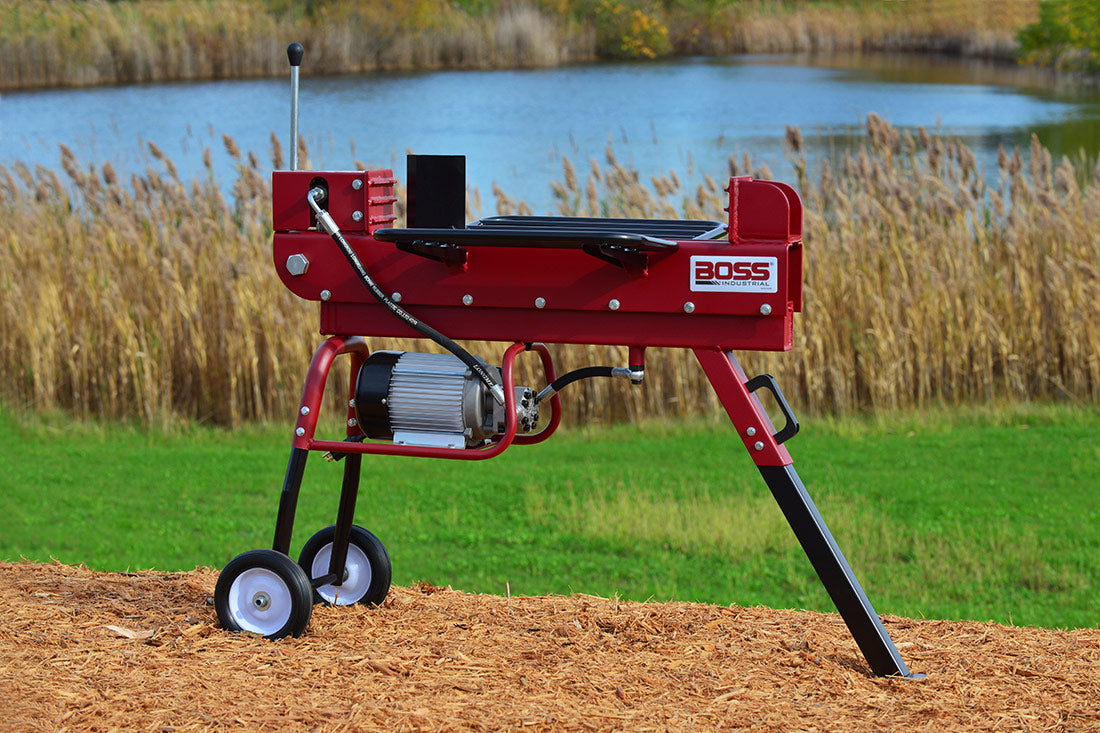Boss Industrial 10-Ton Electric Log Splitter – 2.5 HP Motor, 20.5" Capacity, Dual-Action, ED10T20 thumbnail 3