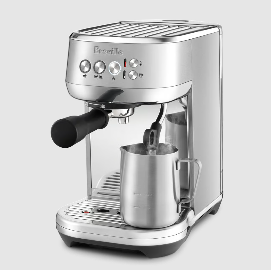 Breville Bambino Plus Espresso Machine – Automatic Milk Frother, Compact Espresso Maker, Brushed Stainless Steel thumbnail 2