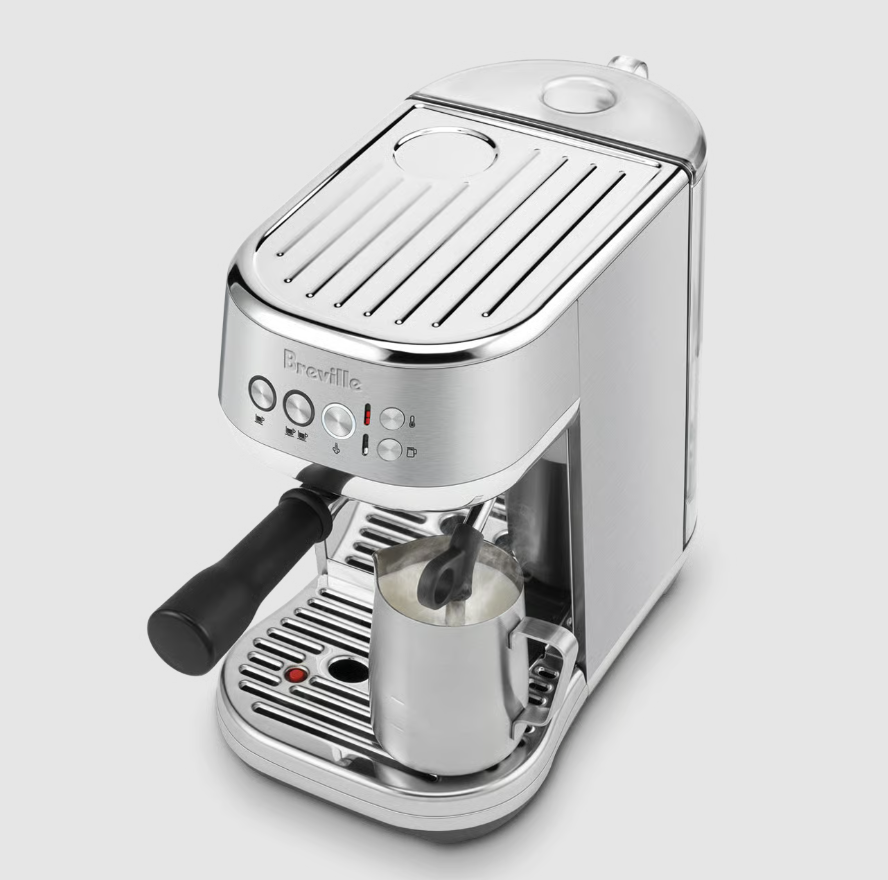 Breville Bambino Plus Espresso Machine – Automatic Milk Frother, Compact Espresso Maker, Brushed Stainless Steel thumbnail 3