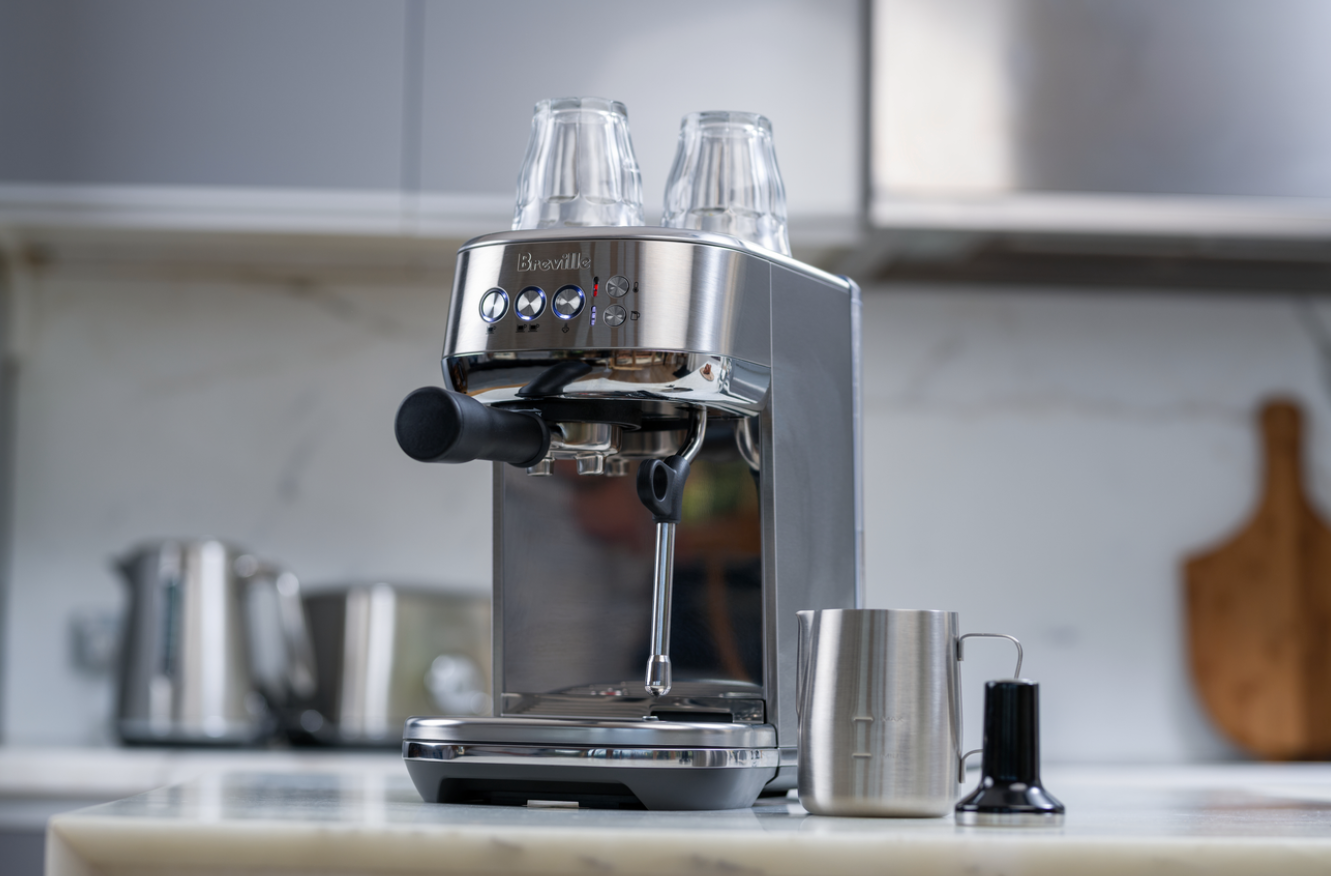 Breville Bambino Plus Espresso Machine – Automatic Milk Frother, Compact Espresso Maker, Brushed Stainless Steel thumbnail 7