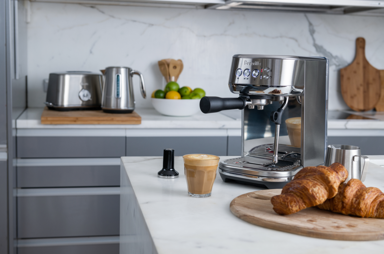 Breville Bambino Plus Espresso Machine – Automatic Milk Frother, Compact Espresso Maker, Brushed Stainless Steel thumbnail 9