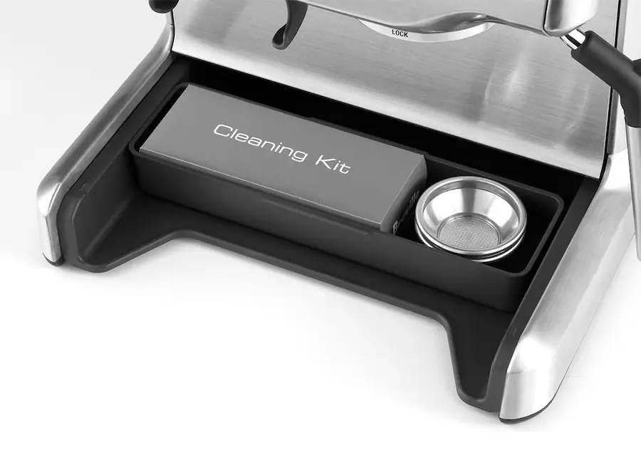 Breville the Barista Express Espresso Machine with 15-Bar Pump, Integrated Grinder and Milk Frother - Stainless Steel thumbnail 4