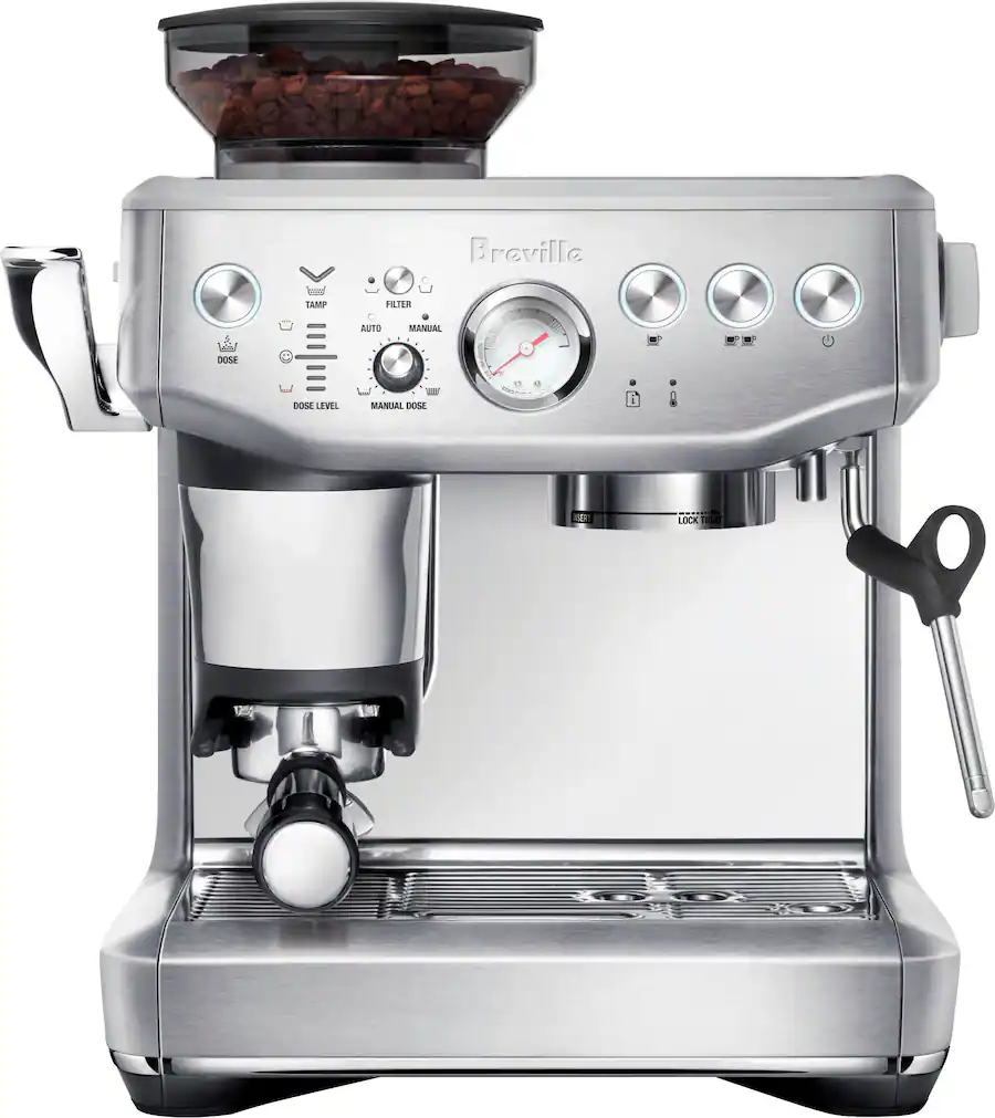 Breville the Barista Express Impress Espresso Machine - Brushed Stainless Steel thumbnail 2