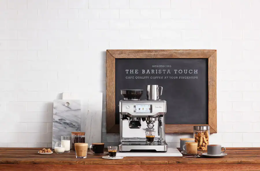 Breville the Barista Touch Espresso Machine with 9 Bars of Pressure, Milk Frother and Integrated Grinder - Stainless Steel thumbnail 5