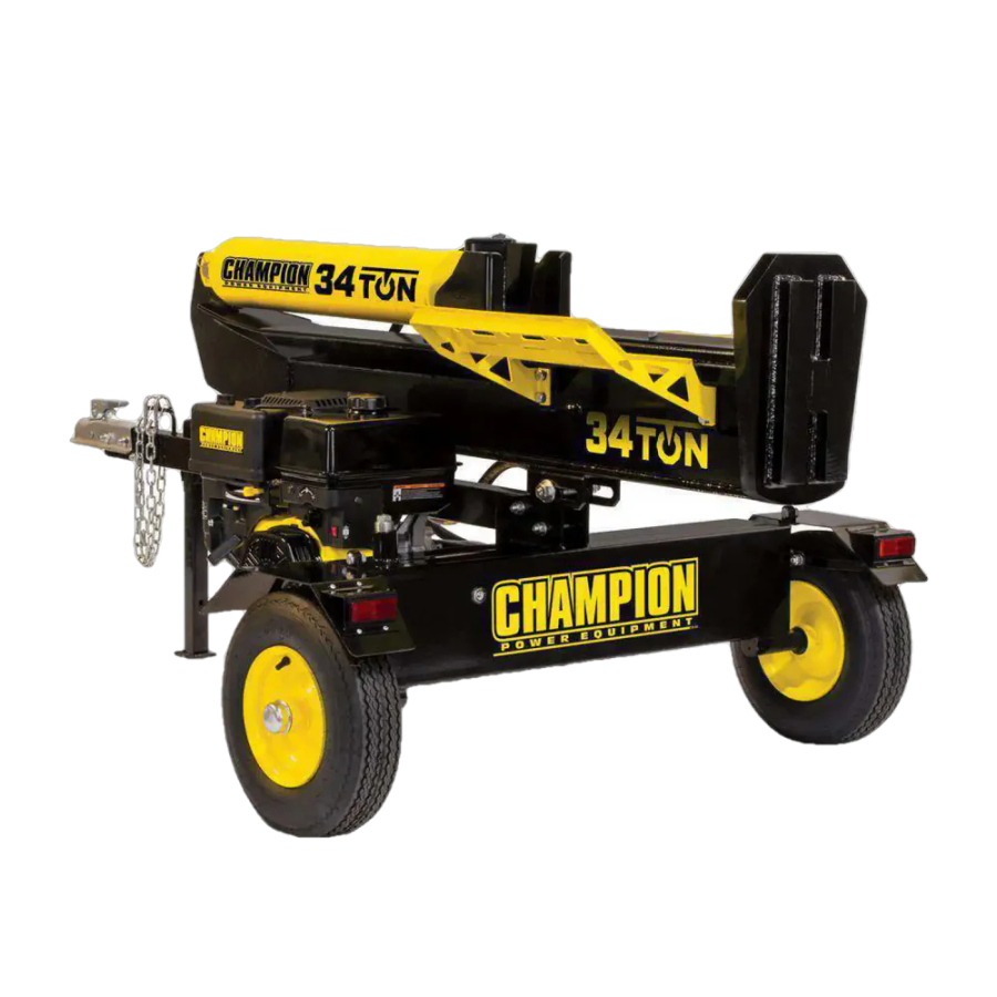 Champion 100425 34-Ton 338cc Gas Log Splitter, Horizontal/Vertical - Image 1
