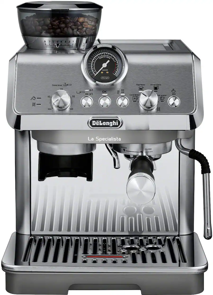 De'Longhi La Specialista Arte Evo Espresso Machine with Cold Brew - Stainless Steel thumbnail 2