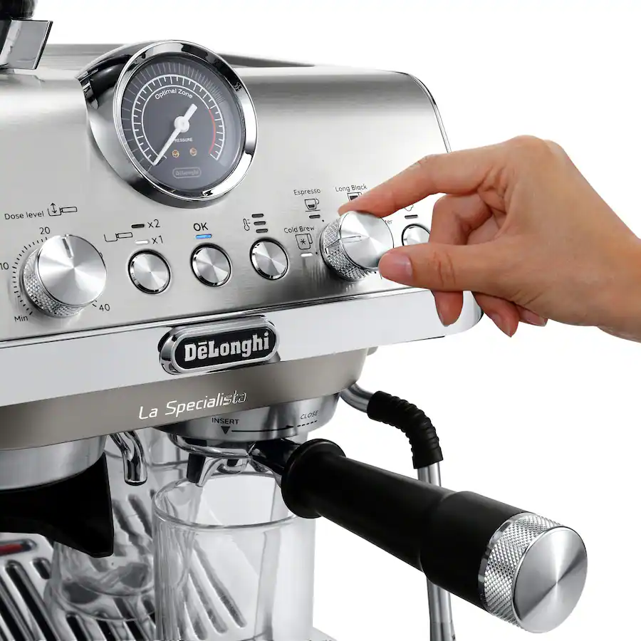 De'Longhi La Specialista Arte Evo Espresso Machine with Cold Brew - Stainless Steel thumbnail 7