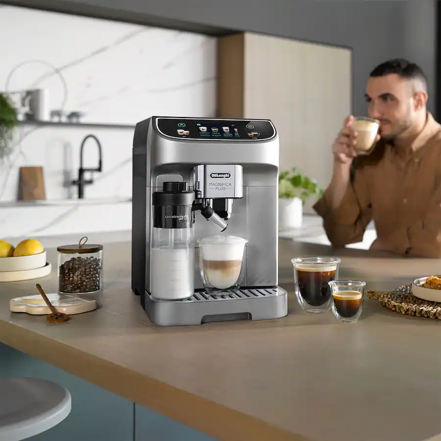 De'Longhi Magnifica Plus Fully Automatic Espresso Machine - Silver thumbnail 8