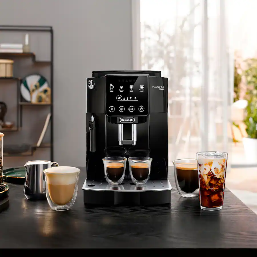 De'Longhi Magnifica Start Automatic Coffee and Espresso Machine with Milk Frother - Black thumbnail 8