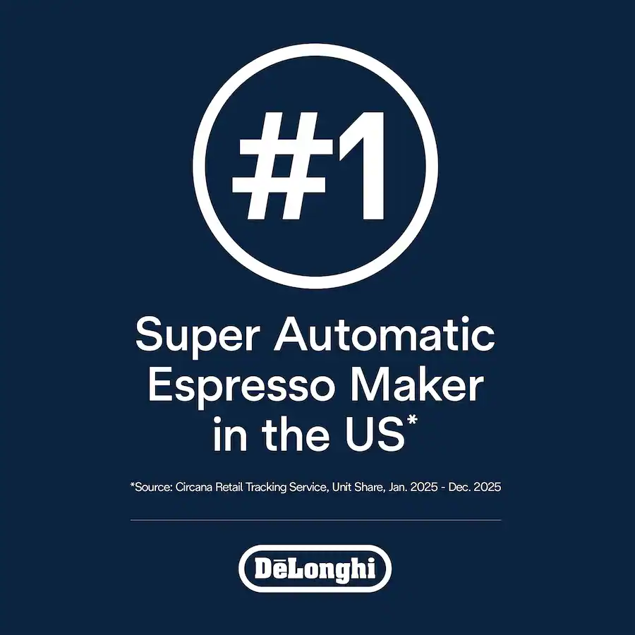 De'Longhi Magnifica Start Automatic Coffee and Espresso Machine with Milk Frother - Black thumbnail 14