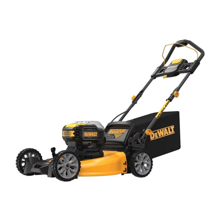 DEWALT 2x20V MAX Cordless Self-Propelled Lawn Mower DCMWSP244U2-CA - Canadian-Market SKU - Image 1