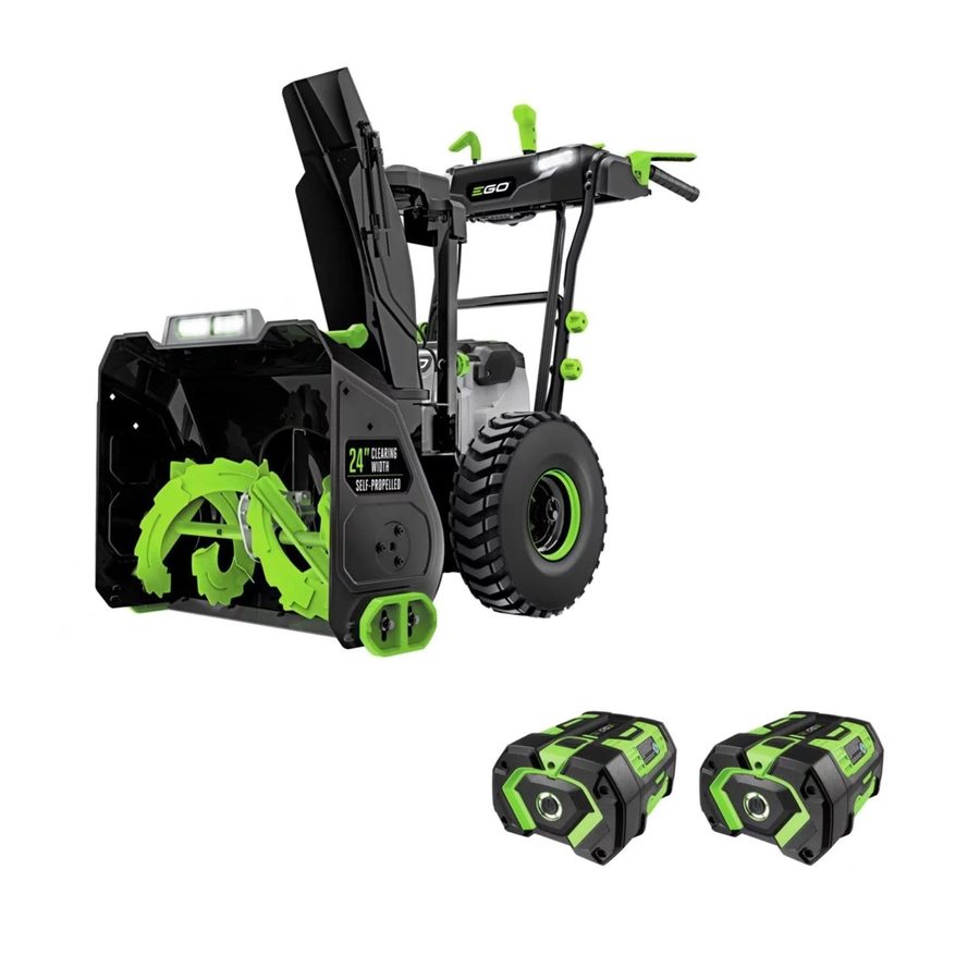 EGO Power+ SNT2405 24-Inch Two-Stage 56V Battery Snow Blower Kit with Two 7.5Ah Batteries and Charger - Image 1