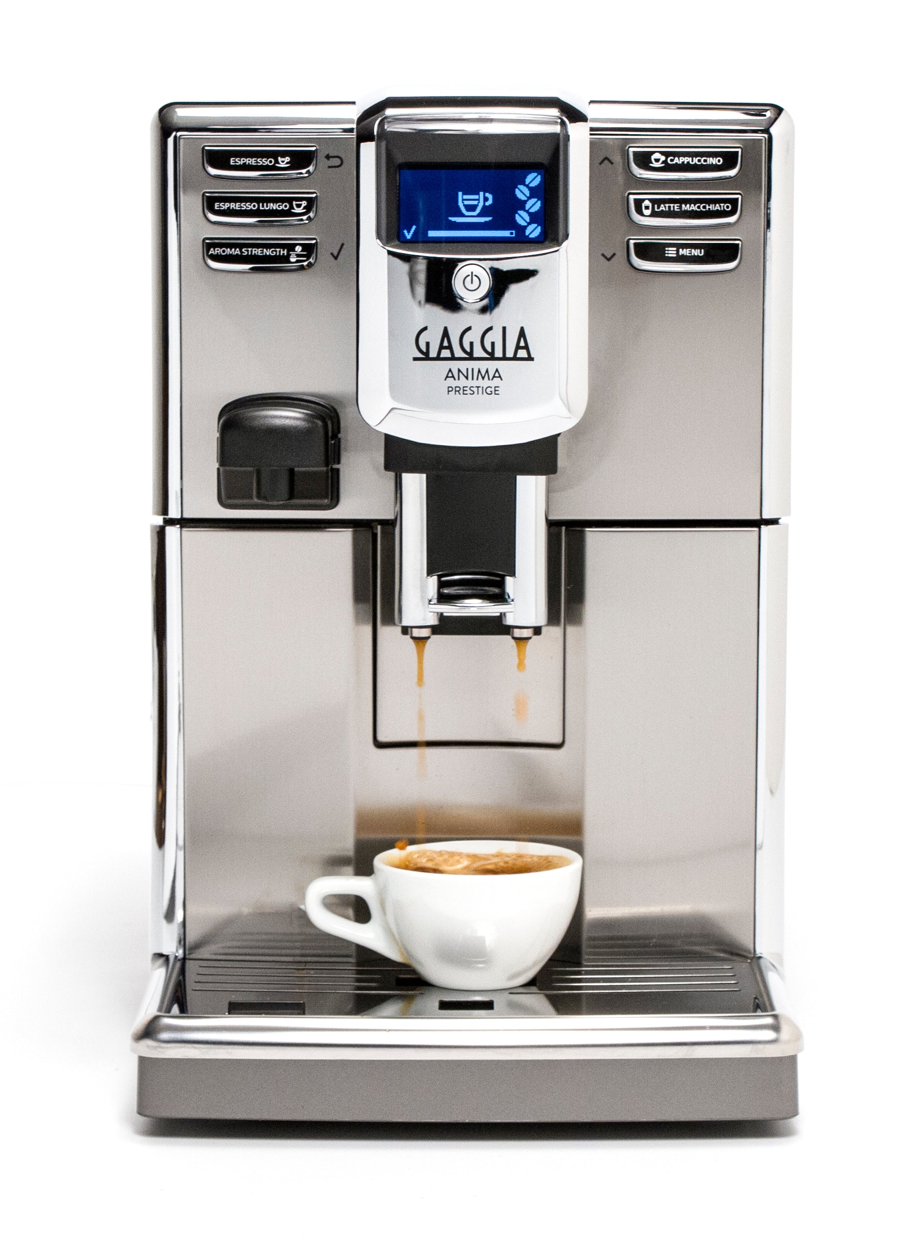 Gaggia Anima Prestige Super-Automatic Espresso Machine – One-Touch Cappuccino & Latte Macchiato, Stainless Steel thumbnail 15