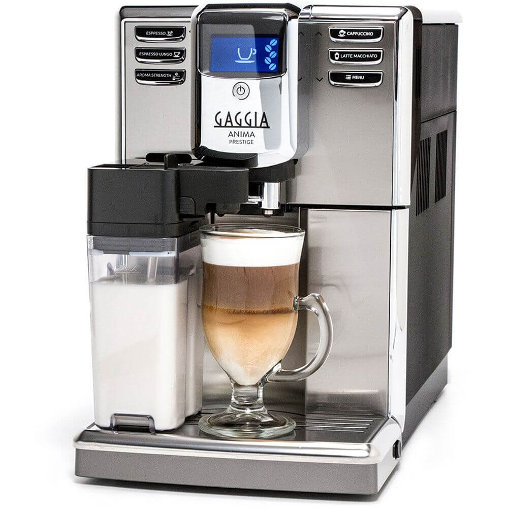 Gaggia Anima Prestige Super-Automatic Espresso Machine – One-Touch Cappuccino & Latte Macchiato, Stainless Steel thumbnail 3
