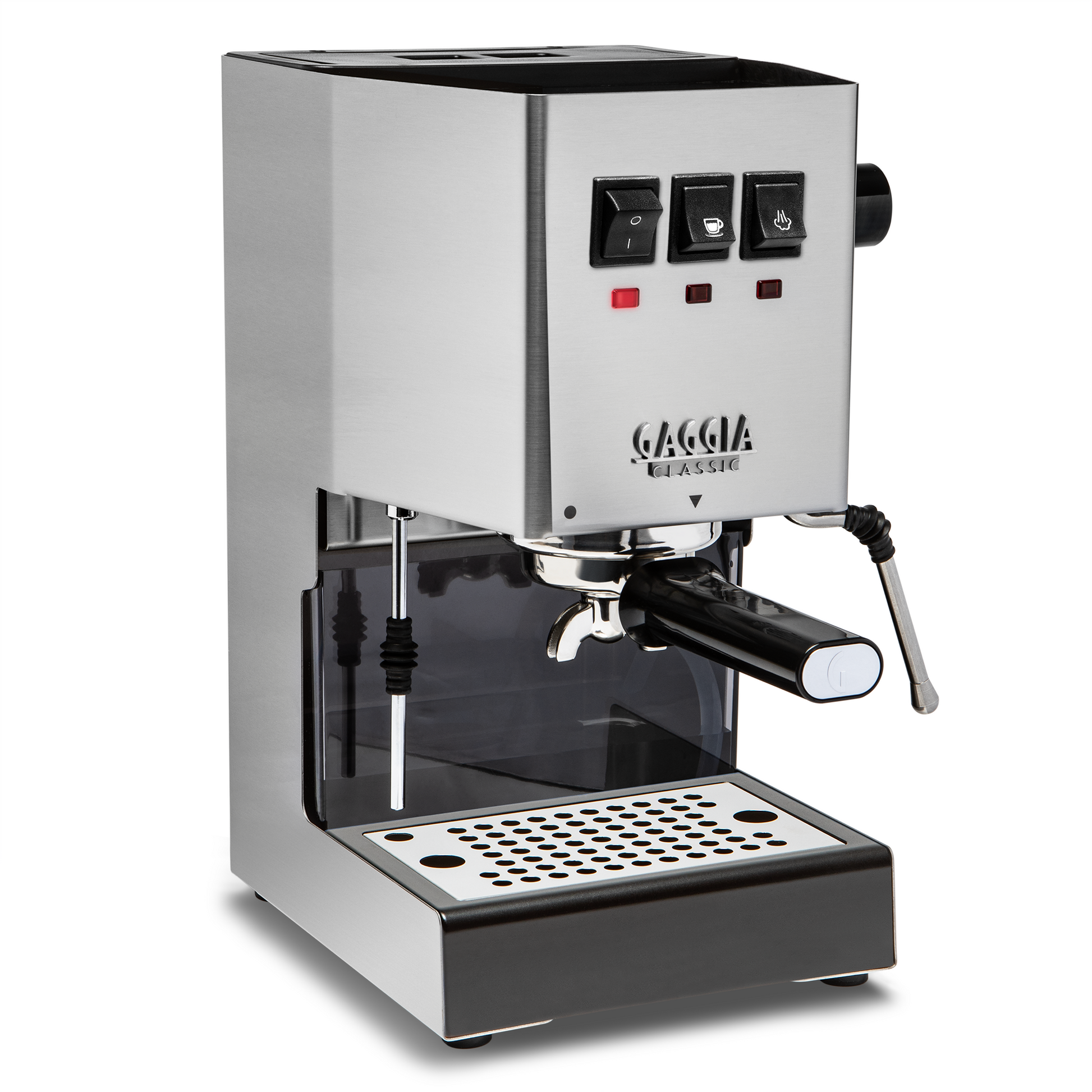 Gaggia Classic Pro E24 Espresso Machine, Semi-Automatic Espresso Maker with Commercial-Style Portafilter, Steam Wand and Stainless Steel Design - Image 1