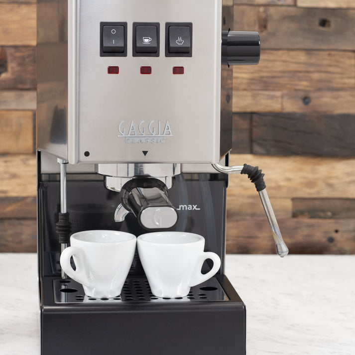 Gaggia Classic Pro E24 Espresso Machine, Semi-Automatic Espresso Maker with Commercial-Style Portafilter, Steam Wand and Stainless Steel Design thumbnail 12