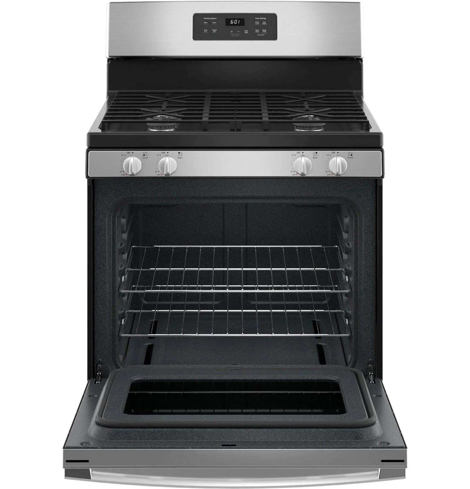 GE JGBS61RPSS 30 in. Freestanding Gas Range, 4.8 cu. ft., Stainless Steel thumbnail 5