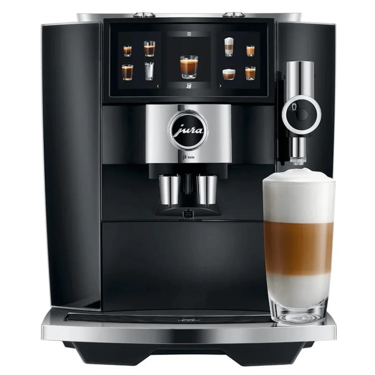 Jura J8 Twin + Extra Cleaning Supplies – Barista-Level Coffee at Home with Dual Spouts & Aroma Grinder - Image 1