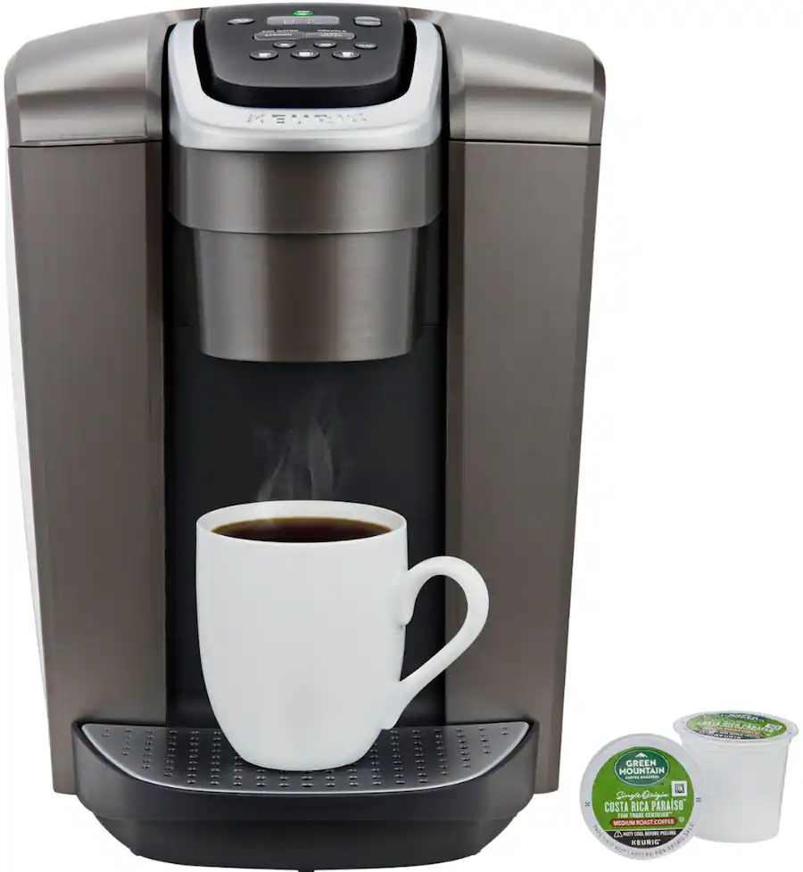 Keurig K-Elite Single-Serve K-Cup Pod Coffee Maker - Brushed Slate thumbnail 3