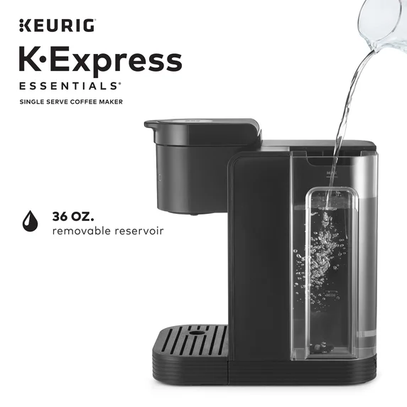 Keurig K-Express Essentials Single Serve K-Cup Pod Coffee Maker, Black thumbnail 6