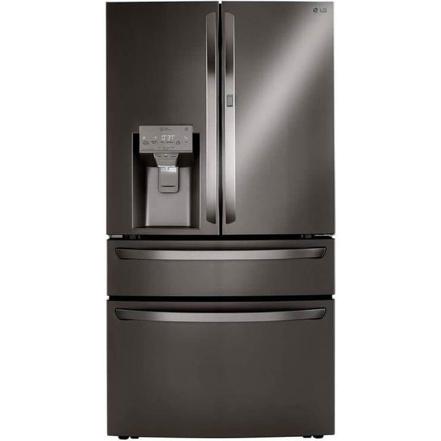 LG 29.5 Cu. Ft. 4-Door Smart French Door Refrigerator, Stainless Steel - Image 1