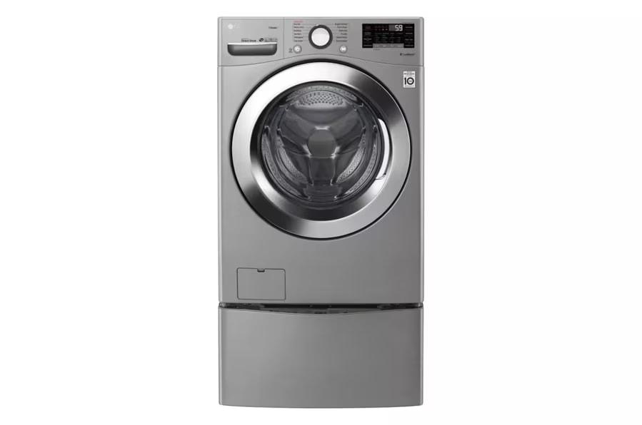 LG WM3700HVA 4.5 cu. ft. Smart Front-Load Washer with Steam, 6Motion, Graphite Steel thumbnail 5
