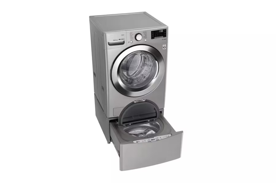 LG WM3700HVA 4.5 cu. ft. Smart Front-Load Washer with Steam, 6Motion, Graphite Steel thumbnail 6