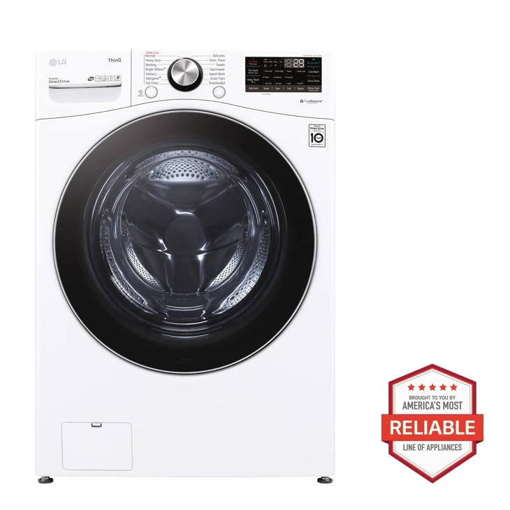LG WM4200HWA 5.0 Cu. Ft. Smart Wi-Fi Front Load Washer with TurboWash 360° & Built-In Intelligence thumbnail 2