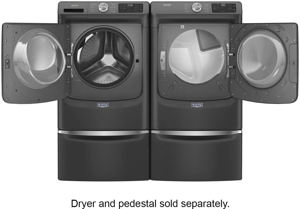 Maytag 4.5 cu. ft. Front-Load Washer with Steam and Extra Power - Volcano Black thumbnail 6