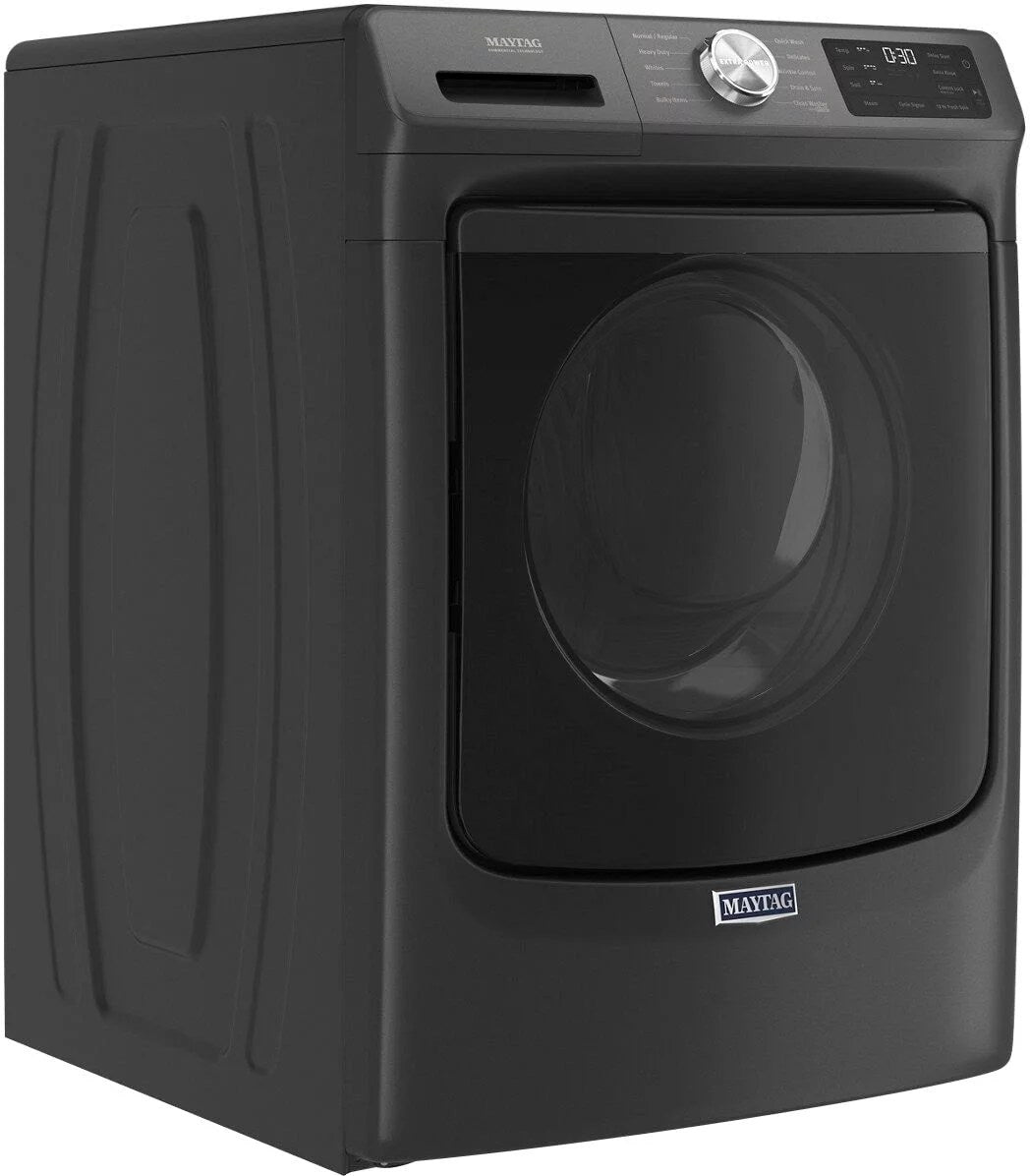 Maytag 4.5 cu. ft. Front-Load Washer with Steam and Extra Power - Volcano Black thumbnail 3