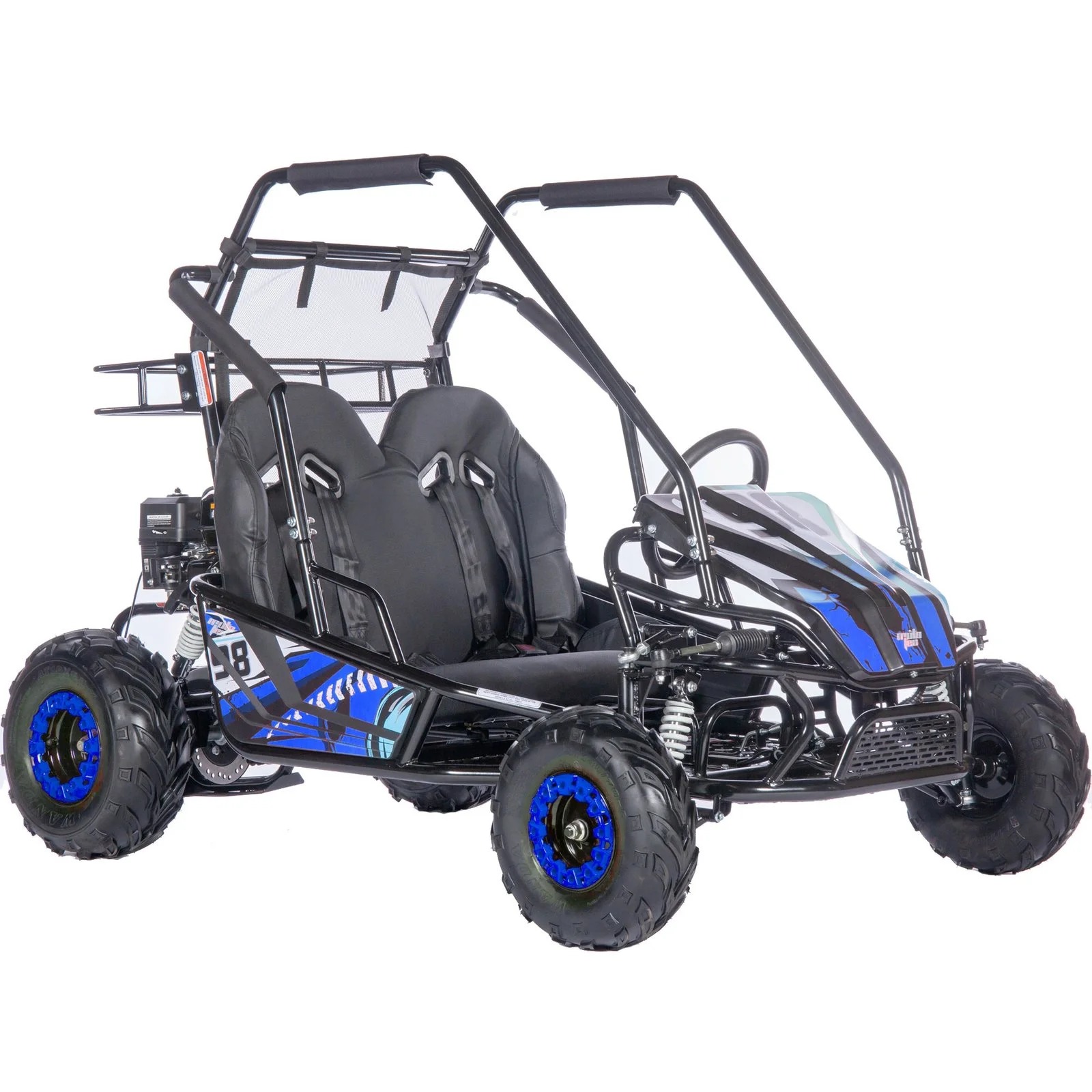 MotoTec Mud Monster XL 212cc 2 Seat Full Suspension Go Karts. - Image 1