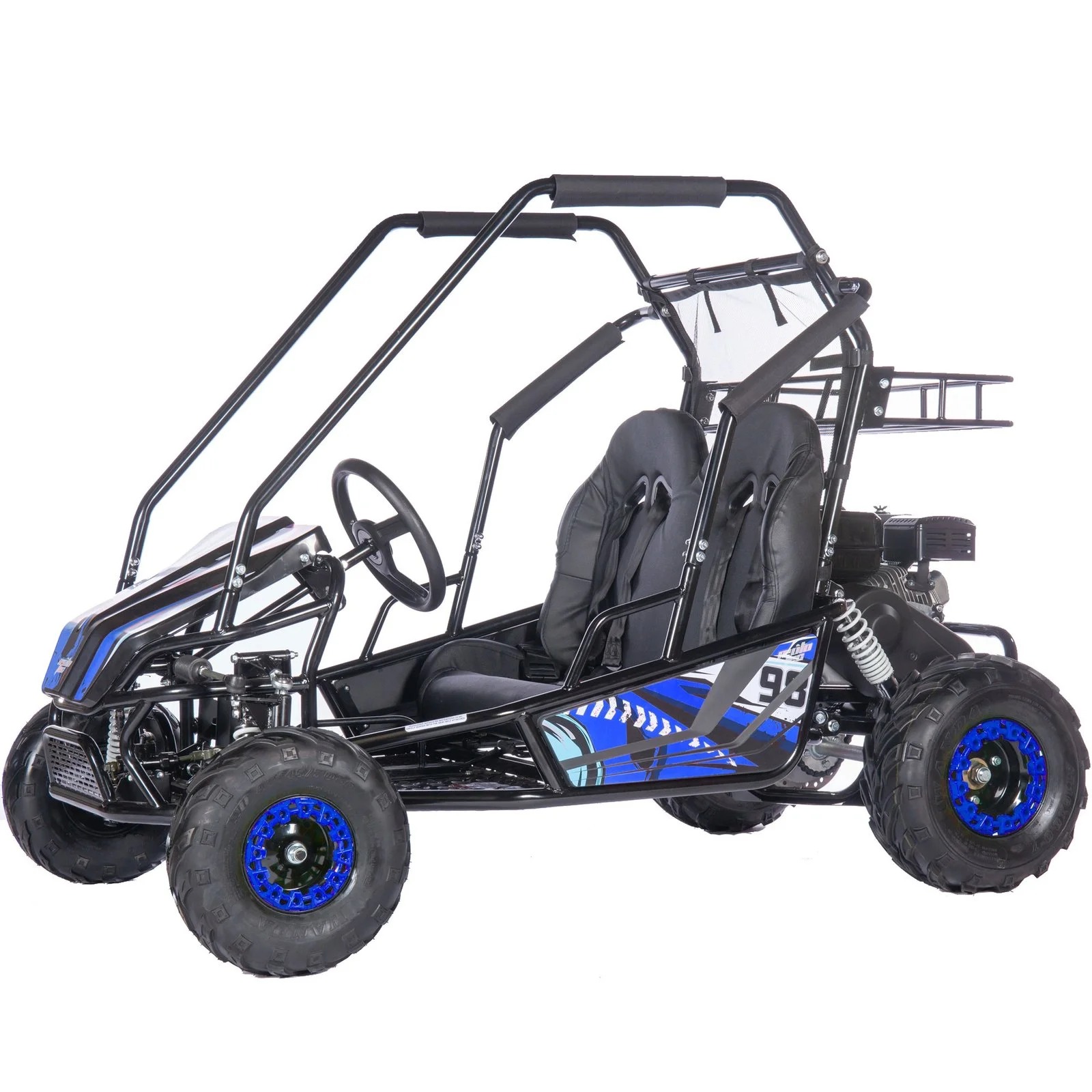 MotoTec Mud Monster XL 212cc 2 Seat Full Suspension Go Karts. thumbnail 3