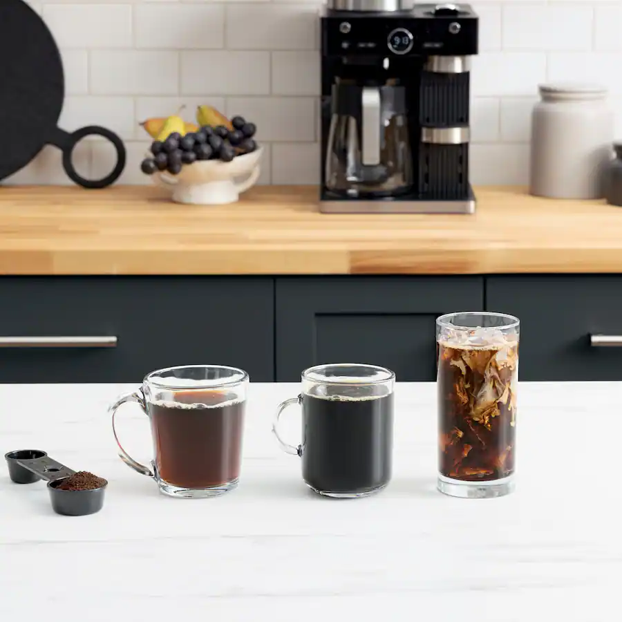 Ninja Espresso and Coffee Barista System, Single Serve and Nespresso, with 12-Cup Carafe - Black thumbnail 3
