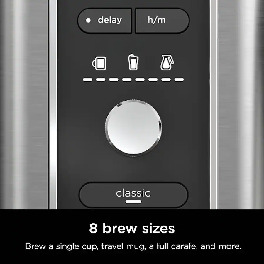 Ninja Hot and Iced XL Coffee Maker with Rapid Cold Brew, 12-Cup Drip Coffee Maker and Single-Serve Brewing - Black thumbnail 7