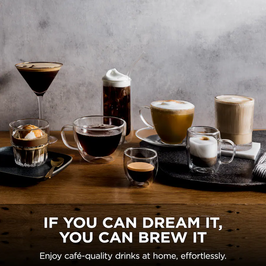 Ninja Luxe Café Premier Series 3-in-1 Espresso, Coffee and Cold Brew Machine with Grinder, Scale and Hands-Free Frother - Stainless Steel thumbnail 4