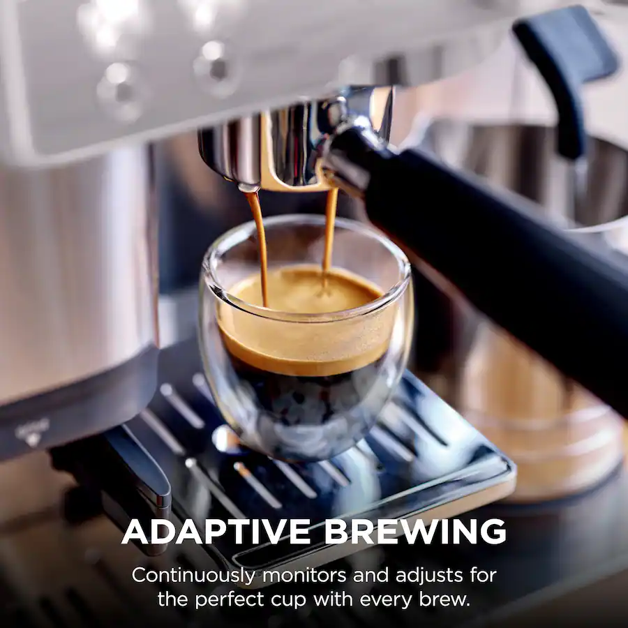 Ninja Luxe Café Premier Series 3-in-1 Espresso, Coffee and Cold Brew Machine with Grinder, Scale and Hands-Free Frother - Stainless Steel thumbnail 5