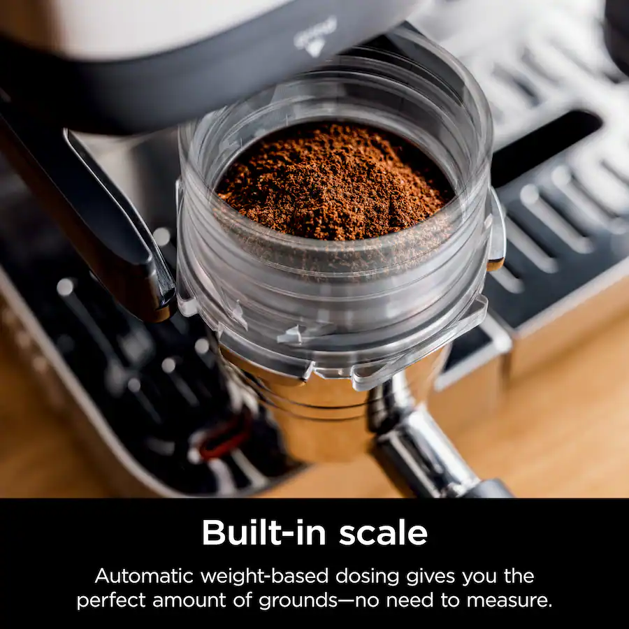 Ninja Luxe Café Premier Series 3-in-1 Espresso, Coffee and Cold Brew Machine with Grinder, Scale and Hands-Free Frother - Stainless Steel thumbnail 9