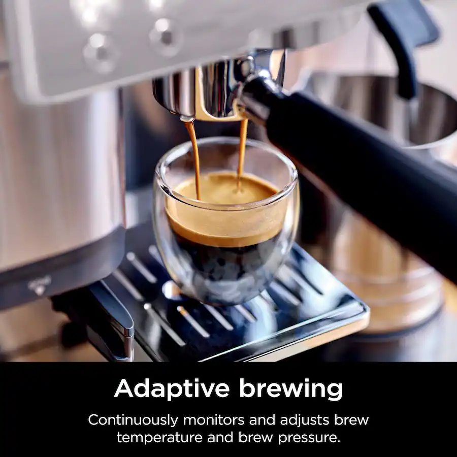 Ninja Luxe Café Premier Series 3-in-1 Espresso, Coffee and Cold Brew Machine with Grinder, Scale and Hands-Free Frother - Stainless Steel thumbnail 10