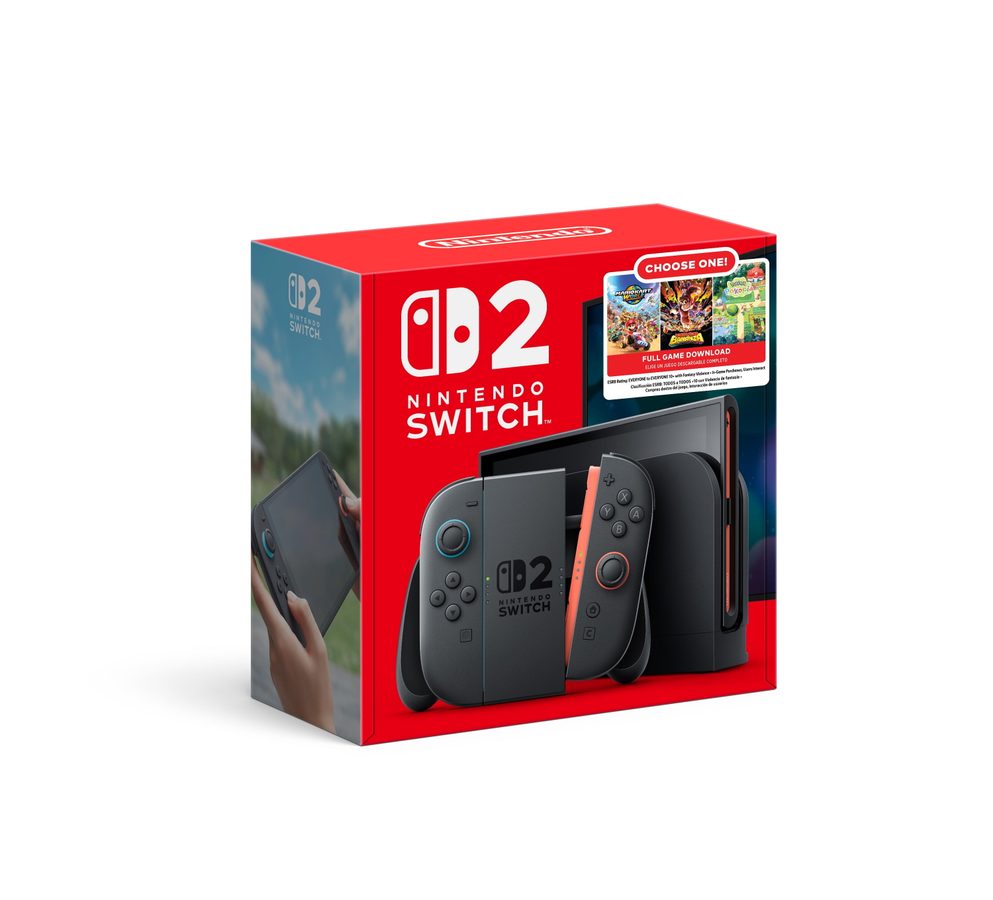 Nintendo Switch 2 Console and Mario Kart World Bundle - Image 1