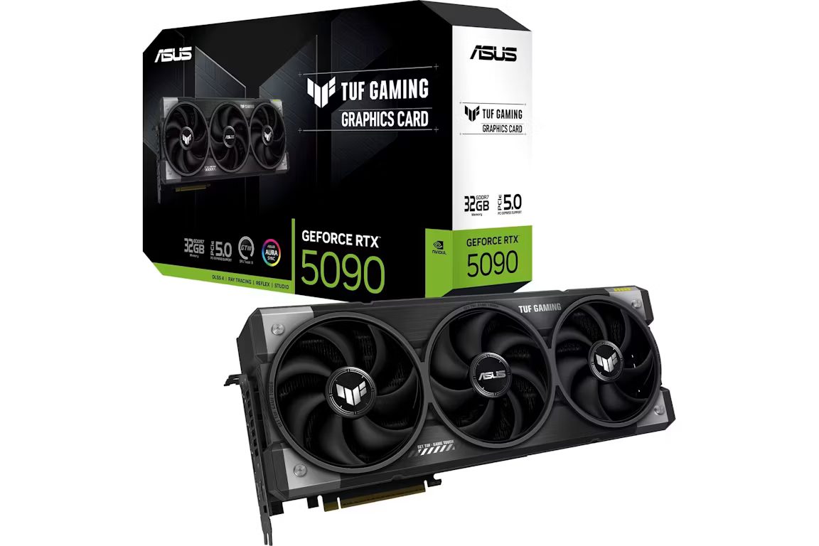 NVIDIA ASUS GeForce RTX 5090 TUF GAMING 90YV0LY1-MVAA00 - Image 1