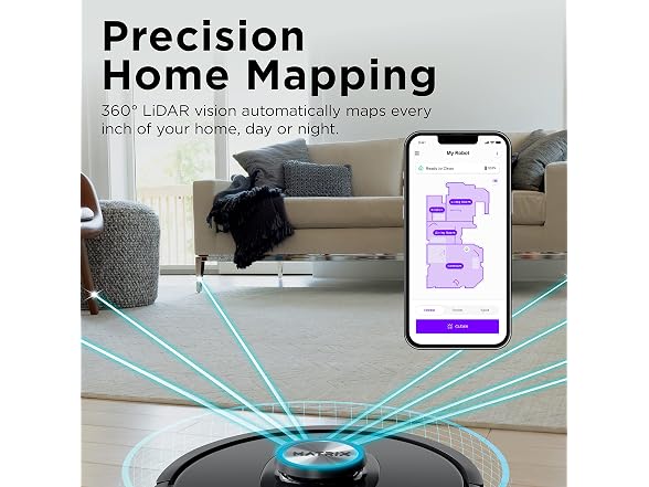 Shark Matrix Self-Emptying Robot Vacuum RV2310AE thumbnail 9