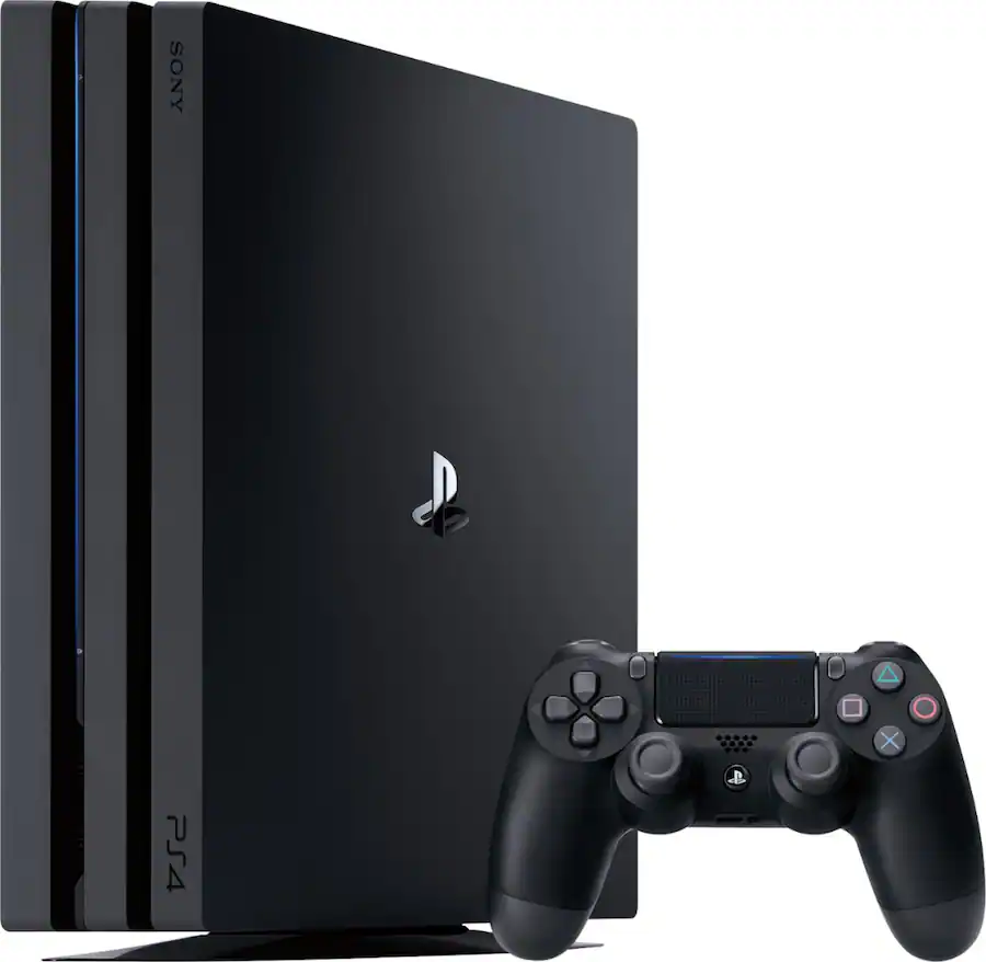 Sony PlayStation 4 Pro Console, DUALSHOCK 4 wireless controller, Headset, Premium HDMI cable, Power cable, USB cable, Owne - Image 1