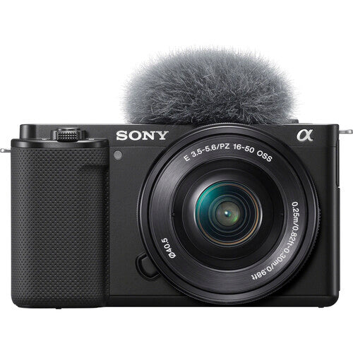 Sony ZV-E10 Mirrorless Camera with 16-50mm Lens, Black - Image 1