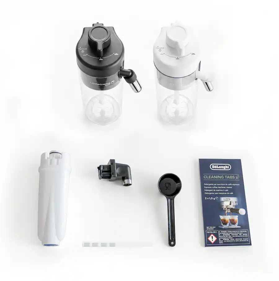 De'Longhi Magnifica Duo Fully Automatic Coffee and Espresso Machine, Silver thumbnail 8