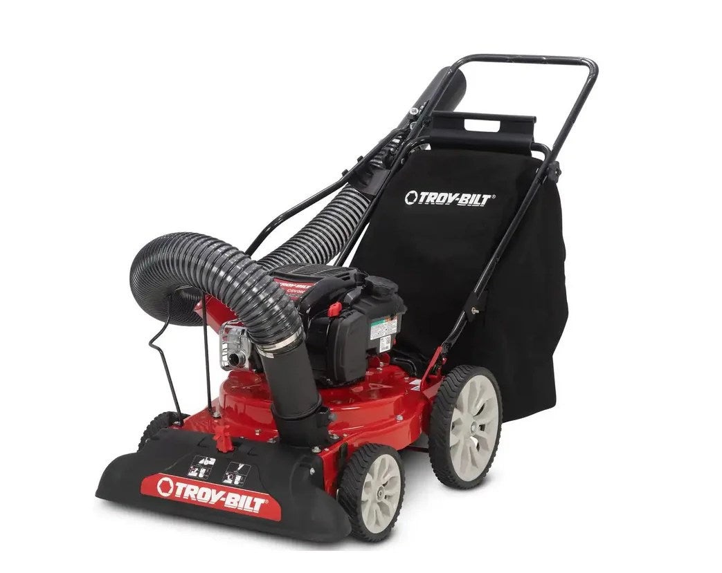 Troy-Bilt 24 in. Leaf Vacuum Head 1.5 in. Chipping Capacity Gas Powered Chipper Shredder Vacuum with High Rear Wheels thumbnail 2