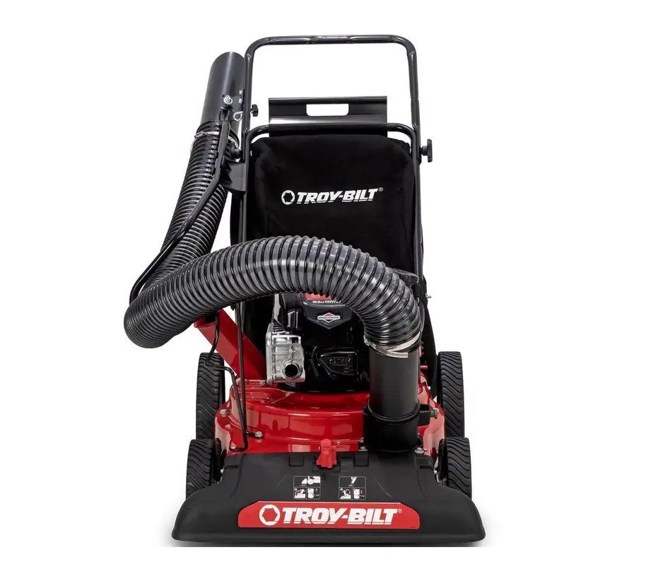 Troy-Bilt 24 in. Leaf Vacuum Head 1.5 in. Chipping Capacity Gas Powered Chipper Shredder Vacuum with High Rear Wheels thumbnail 3