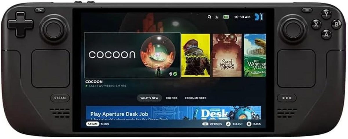 Valve Steam Deck OLED 1 TB Handheld Gaming Console - Black - Image 1